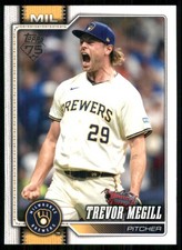 2026 Topps #141 Trevor Megill Milwaukee Brewers 58787