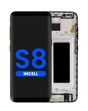 For Samsung Galaxy S8 LCD display Touch Screen W/ Frame Aftermarket INCELL Black