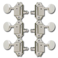HOSCO "Vintage Tone Revival" Tuners by Gotoh® w/ Oval Buttons (Tall Posts)