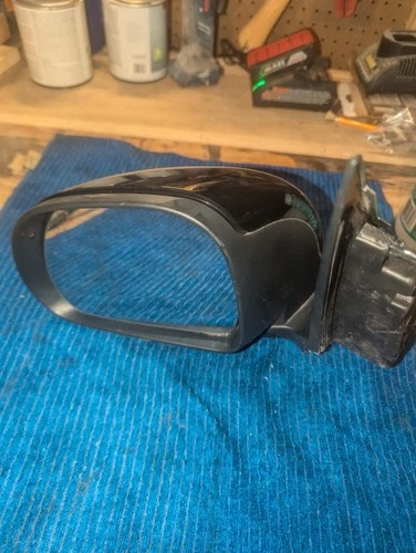 FIAT 500L Power Mirror for 2014-2017 Heated Driver Side L4 1.4L OEM Black Paint