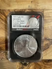 2025 American Silver Eagle NGC MS70 1/10oz MS70 Platinum Medal Evolved Series 1