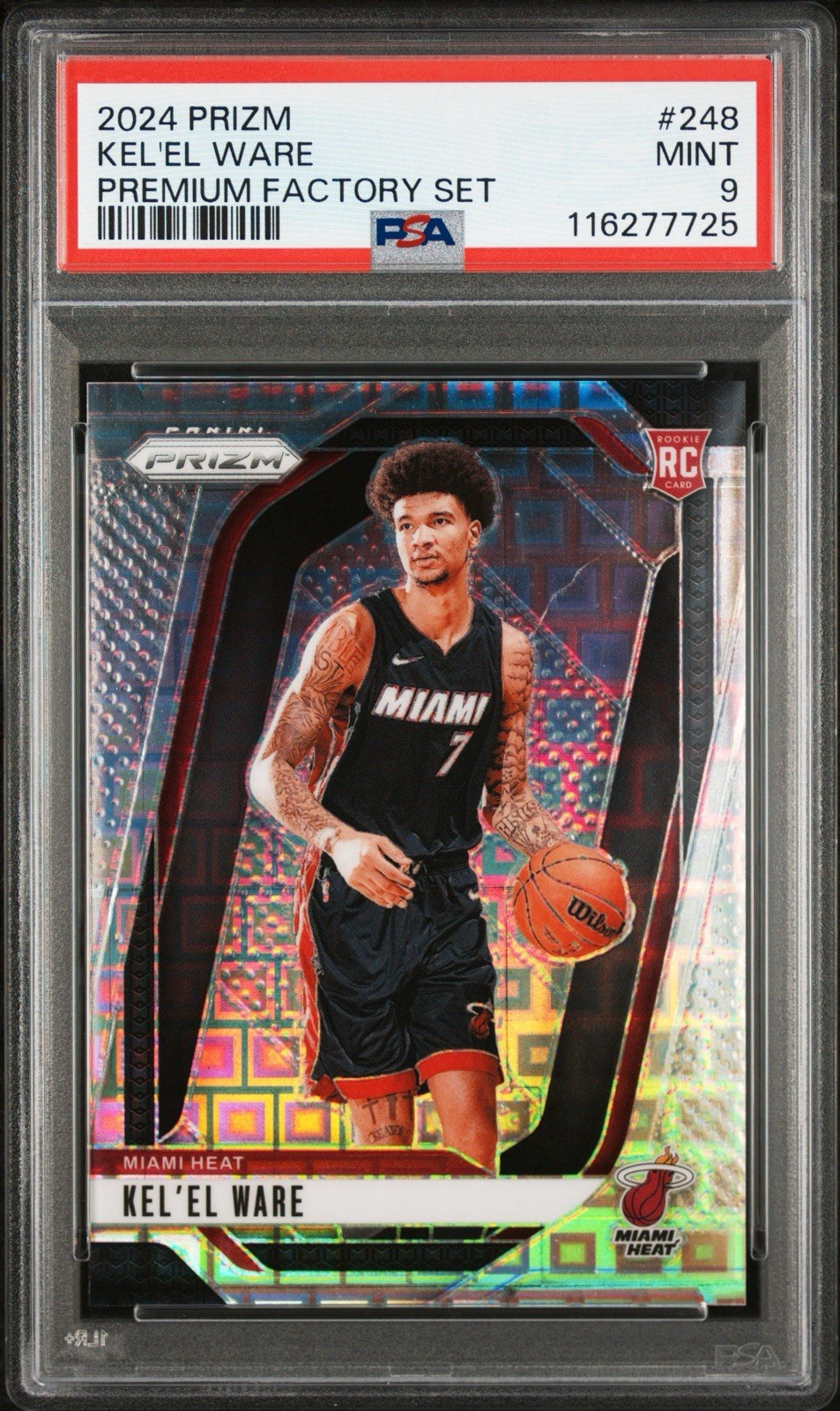 2024-25 Panini Prizm Premium Factory Set Prizm /150 Kel'el Ware #248 Rookie RC