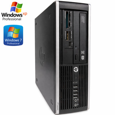 HP Compaq 8200 Elite SFF i5-2500 8GB 500GB HDD Windows XP Pro / 7 Pro