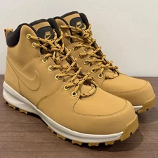 Nike Manoa Leather Boots Water Resistant Haystack 454350-700 Men’s Size 10.5 NEW