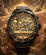 Flat Dial Commemorative Watch, Christian Faith