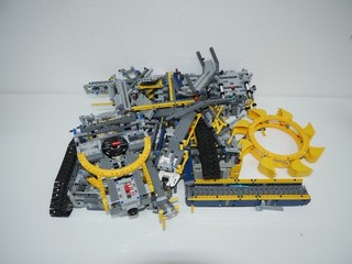 LEGO® Technic Set 42055 Bucket Wheel Excavator gebraucht ohne OVP ohne Anleitung
