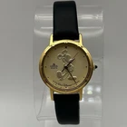 Vintage Lorus (Seiko) Disney Mickey Mouse Gold Tone Quartz Ladies Watch New Batt