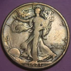 1921-D Liberty Walking Silver Half Dollar - 50C - No Reserve!