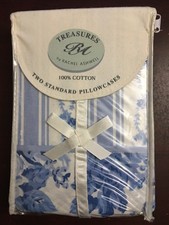 Rachel Ashwell Brighton Blues Floral Pillowca...