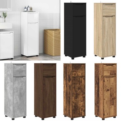 Badezimmerschrank Badschrank Hochschrank Badmöbel Schrank Holzwerkstoff vidaXL