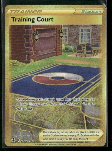 Training Court (Secret) SWSH08: Fusion Strike 282/264 Holo NM