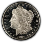 1880-S $1 Morgan Silver Dollar - Looks DMPL - PQ BU - SKU-D7423
