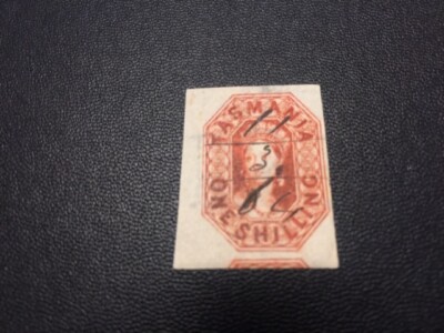 Tasmania stamp 16 used | eBay