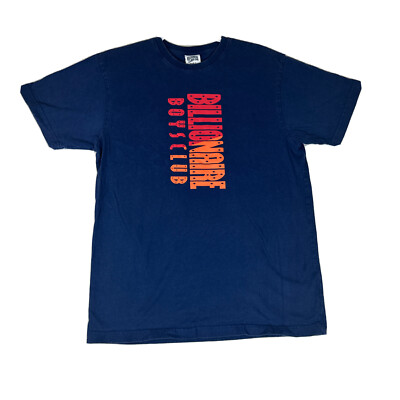 BILLIONAIRE BOYS CLUB BBC Astronaut GRAVITY SS TEE BLUE Size L