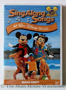 Sing Along Songs Disney World Music Karaoke Dvd Blizzard Beach Shark Reef Etc Ebay