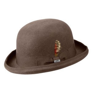 bowler hat feather