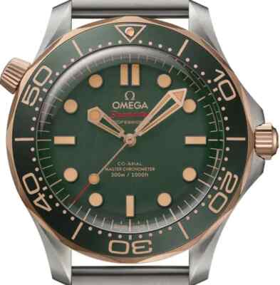 Omega Seamaster Diver 300 Bronze Gold Titanium 210.90.42.20.10.001
