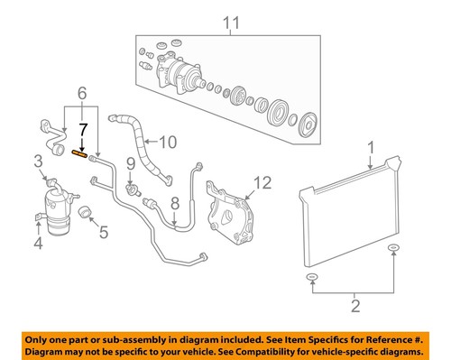 GM OEM AC A/C Air Conditioner-Orifice Tube 19259601 | eBay.de