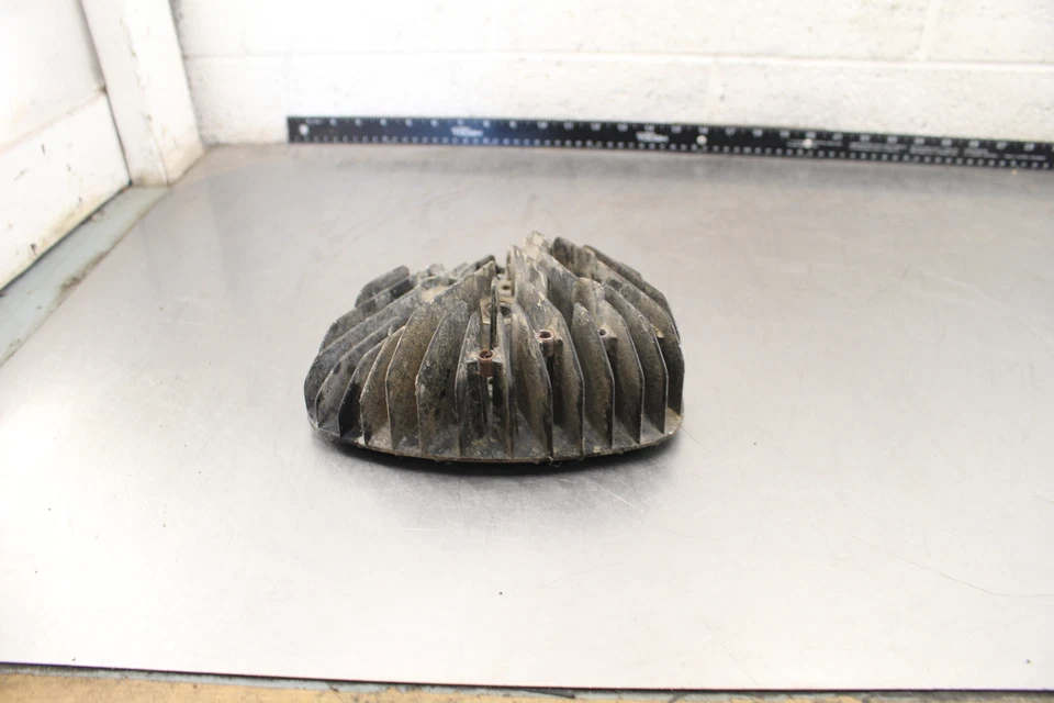 Honda MR250 1976 motor cilindro cubierta de cabeza S763 Foto 2 de 4