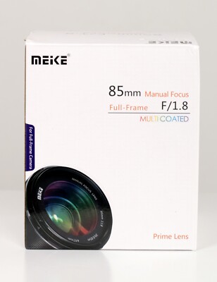 Meike 85mm f/1.8 Portrait Objektiv Sony E-Mount Manuell Vollformat NEU OVP