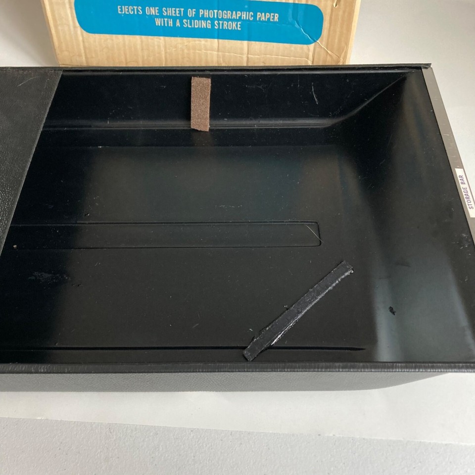 Vintage Yankee Dispensing Paper Safe 11x14" Darkroom Photography w/ Box