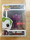 Funko Pop! Heroes #53 The Joker Purple Chrome Target Exclusive Vinyl Figure