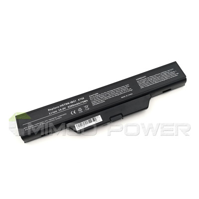 vhbw batteria compatibile con HP CompaQ 655HP, 6730, 6735, 6730s, 6720, 6700, 610, 6720s, 6720t, 550 notebook (4400mAh, 10,8V, Li-Ion