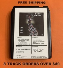 Betty Wright This Time For Real 8 track tape tested / Serviced