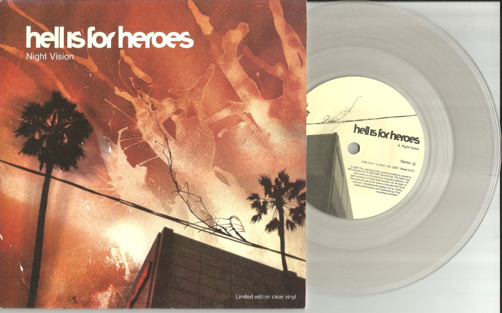 W/ Unreleased Europe Clear 7&rdquo; Inch Vinyl Mint