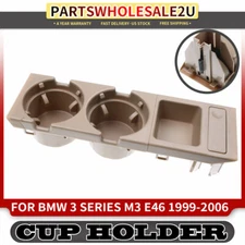 Console Beige Drink Cup Holder for BMW E46 323Ci 325Ci 325xi 328i 330Ci M3 01-06