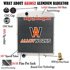 Tractor Radiator Fits Case Ih 2390 2394 2590 2594 3394 3294 3594 A147140 A184365