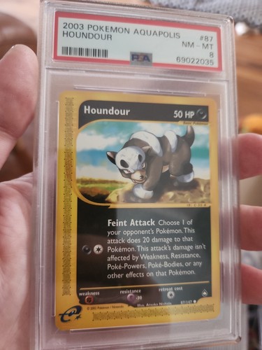 Houndour graded CGC 9 for sale on eBay