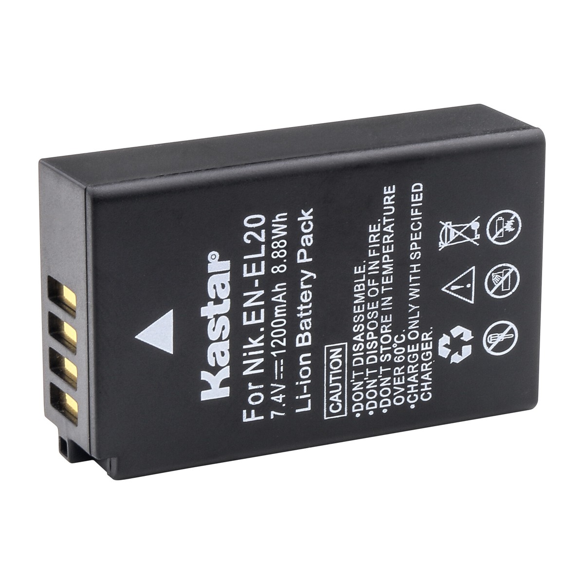 Kastar AC Wall Charger & Battery Kit For Nikon EN-EL20/EN-EL20a (Nikon Coolpix P1000)