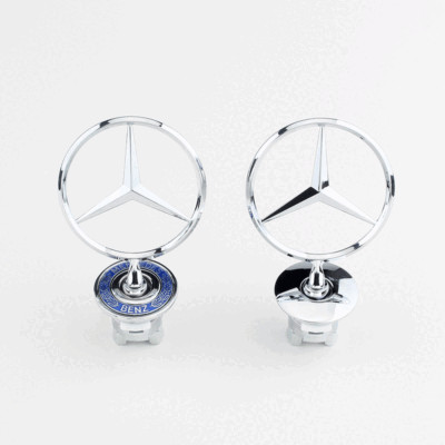 Emblem Stern Motorhaube Logo für Fit Mercedes-Benz W202 W203 W210 W220 W211 DE