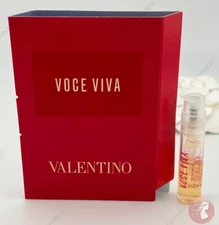 Valentino VOCE VIVA EAU DE PARFUM Sample Parfume Spray Vial, .04oz/1.2ml NEW