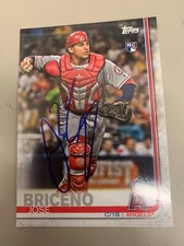 Jose Briceno 2019 SIGNED CARD IN PERSON Auto