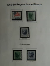 US SC# 1208-1209, 1213-1214, 1225, 1229 REGULAR ISSUE MNH