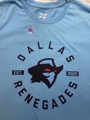 XFL T-shirt, Dallas Renegades, size 2X, NWT! | eBay