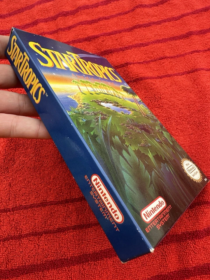 STAR TROPICS Nintendo NES 1990 Brand New Original Factory Sealed Game! - Image 2 of 4