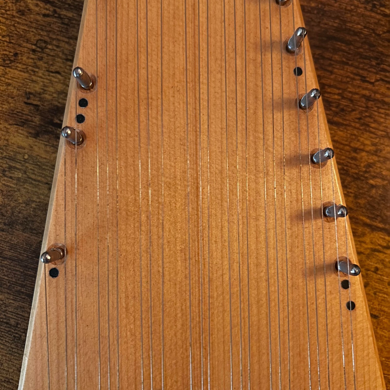 Triangular Bowed Psaltery Bow not included Nearperfect condition