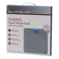 SmartHeart Talking Scale, Digital Bathroom Scale, 438 lbs Capacity (CS/4)