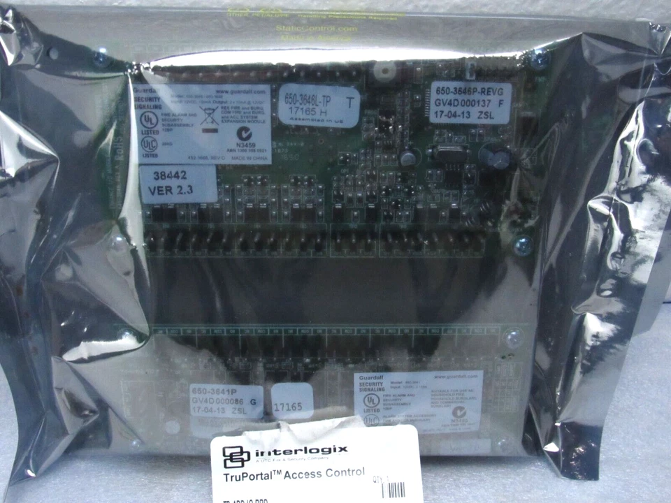 GE Interlogix TP-ADD-IO-BRD TruPortal I/O Expansion Board 16 Inputs 8 Out [CTKC] - Image 3 of 4