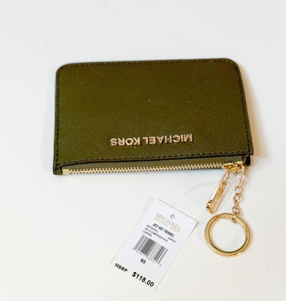 MICHAEL KORS JET SET TRAVEL SMALL COIN POUCH ID HOLDER WALLET