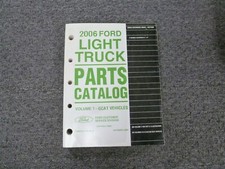 2006 Ford F350 Truck Parts Catalog Manual Xl Xlt Lariat