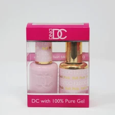 DND DC Duo Gel Color Matching Polish 18ml-0.6fl.oz Color DC122- SOFT PINK