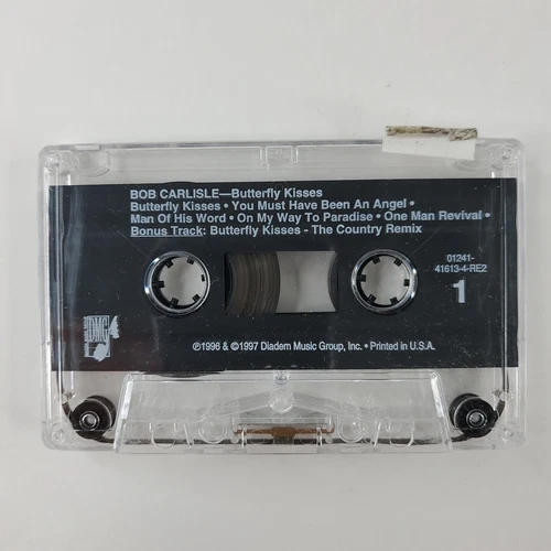 Bob Carlisle Butterfly Kisses Shades of Grace Vintage Nostalgia Classic Cassette - Picture 7 of 8