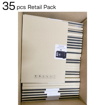 35 Stück Einzelhandelspackungen iPad Mini Glas Displayschutzfolien HD Premium 9H - GROSSHANDEL