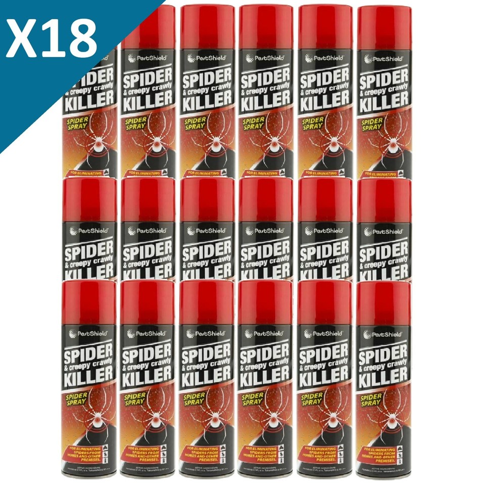 SPIDER KILLER SPRAY 200ML CREEPY CRAWLY PEST CONTROL INSECT BUG ...