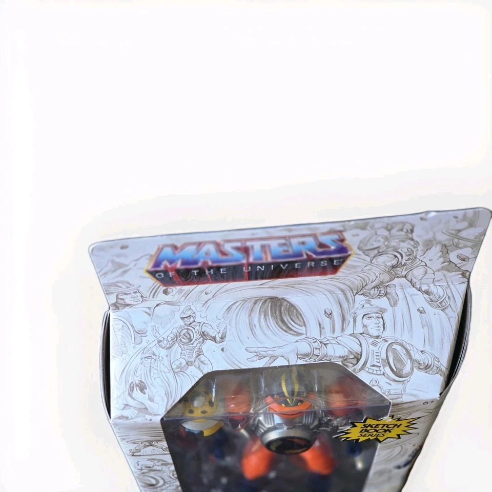 Cuaderno de bocetos de arte conceptual original Masters of the Universe serie SY-KLONE 5,5" NUEVO Foto 3 de 4