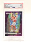 BO NIX 2024 PANINI PRIZM ROOKIE PURPLE PULSAR BRONCOS RC PSA 9 Q0004